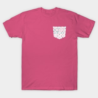 Pocket - PALETTE DOTS PINK T-Shirt